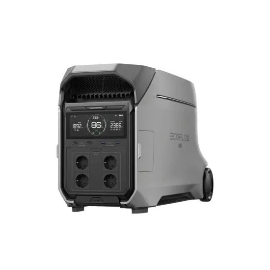 EcoFlow DELTA Pro 3 Portable Power Station (4096Wh / 4000W) Surge 8000W - Black